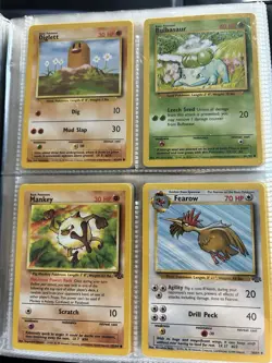 Vintage Pokemon Binder Lot - WOTC 1999-2000 Base/Jungle/Rocket/Gym - Approx 80 - Image 5