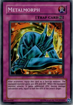 Yugioh Metalmorph PP01-EN014 Super Rare NM - Image 1