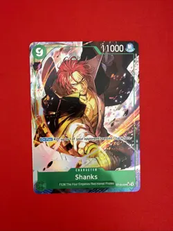 SHANKS - One Piece ST16-004 - AA Alt Art Super Rare SR - Premium Booster Vol. 2 - Image 1