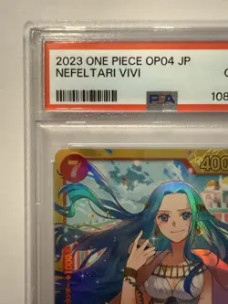 Nefeltari Vivi OP04-118 PSA 10 One Piece Kingdoms Alt Art Japanese Usa Seller - Image 3