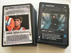 Star Wars CCG Decipher Special Edition Common/Uncommon 160 Card Set C/UC 1998 - Image 1