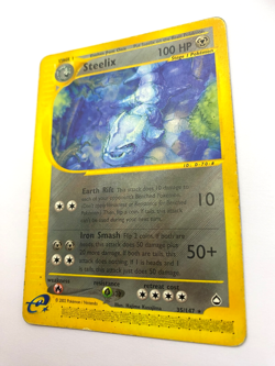 Pokemon Card - Non-Holo Steelix 35/147 Aquapolis *MP* e-Card Rare - Image 5