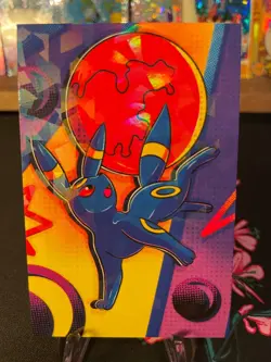 Pokemon Umbreon Moonbreon Cracked Ice Holo Team Rocket Card Database Set Peru - Image 1