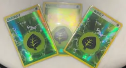 Pokemon Grass Energy Holo Card 105/110 Holon Phantoms TCG LP X3 - Image 2