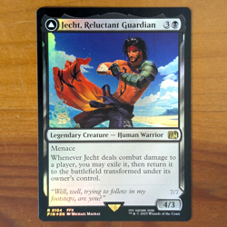 Jecht, Reluctant Guardian - Prerelease Foil Promo - Final Fantasy MTG - Image 1