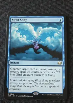 MTG - Swan Song - Commander: Edge of Eternities - Near Mint Rare #46 Non Foil - Image 1