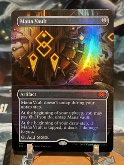 MTG | Mana Vault (Borderless) ✨FOIL✨ [Double Masters 2022] - Image 1