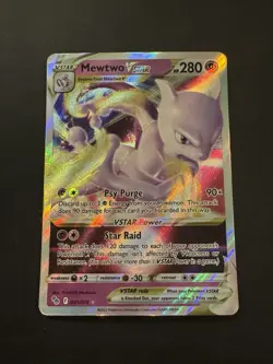 Mewtwo VSTAR 031/078 Ultra Rare Pokemon Go Sword & Shield (NM) Pokemon - Image 1