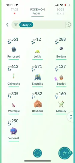Pokemon Go (Stage 46 ) Shiny Kommo-o ( 34 Shinys ) ( Reduced) - Image 5