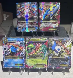 🔥MASSIVE MEGA EX Pokemon Lot M Alakazam, M Sharpedo, M Blastoise, M Sceptile - Image 1