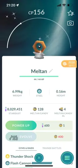 Pokemon Go Shiny Meltan - Image 1