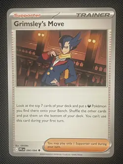 Pokemon - Grimsley's Move - PFL 090/198 - Trainer - English - Near Mint - Image 1