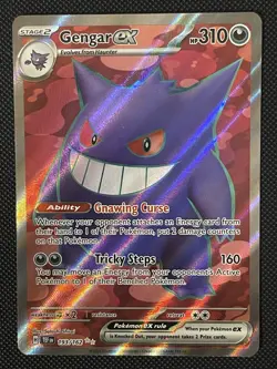 Pokemon - Gengar ex - TEF 193/162 - Ultra Rare - English - Near Mint - Image 1