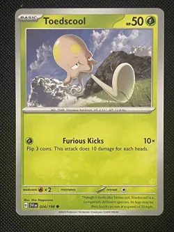 Pokemon - Toedscool - SVI 024/198 - Common - English - Near Mint - Image 1