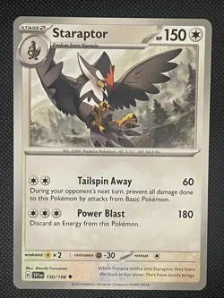 Pokemon - Staraptor - SVI 150/198 - Uncommon - English - Near Mint - Image 1