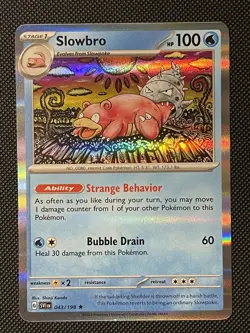 Pokemon - Slowbro - SVI 043/198 - Rare Holo - English - Near Mint - Image 1
