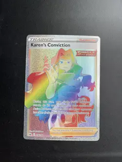 Pokemon TCG - Karen’s Conviction 216/198 - Chilling Reign - Image 1