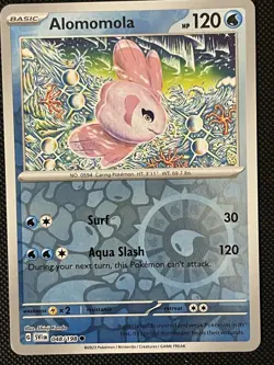 Pokemon - Alomomola - SVI 048/198 - Reverse Holo - English - Near Mint - Image 1