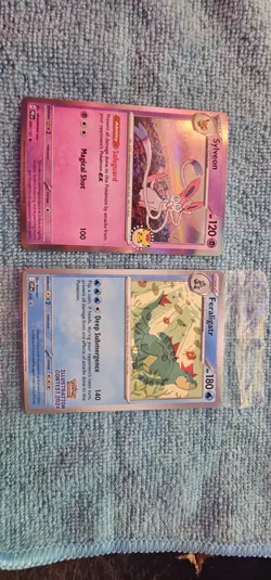 Pokemon Illustration Contest 2024 SEALED + Pokemon Day 2025 Sylveon PRE 040/131 - Image 2