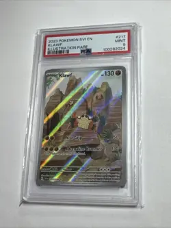2023 POKEMON SVI EN-SCARLET & VIOLET ILLUSTRATION RARE #217 KLAWF PSA 9 - Image 5