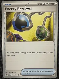 Pokemon - Energy Retrieval - SVI 171/198 - Trainer - English - Near Mint - Image 1