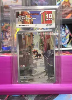 Pokemon TCG - Litleo 139/133 Mega Evolution Illustration Rare - Ace 10 - Image 1