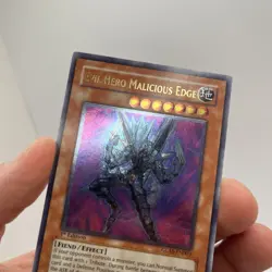 Evil HERO Malicious Edge (UTR) GLAS-EN003 Gladiator's Assault-1st Edition 1st... - Image 3