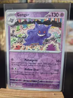 Pokemon 151 English Gengar Reverse Holo & Holo Cards NM/M - Image 3