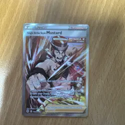 Single Strike Style Mustard TG28/TG30 - Pokemon Card - NM - Image 1