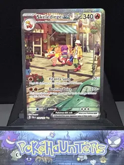 Pokemon Card Skeledirge ex 258/193 Special Illustration Rare Paldea Evolved NM - Image 1