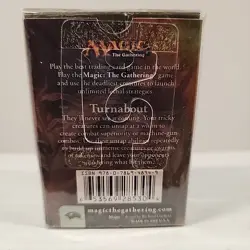 Magic The Gathering 2008 Shadowmoor Theme Deck TURNABOUT Factory Sealed NIB NOS - Image 2