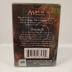 Magic The Gathering 2008 Shadowmoor Theme Deck OVERKILL Factory Sealed NIB NOS - Image 2