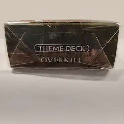 Magic The Gathering 2008 Shadowmoor Theme Deck OVERKILL Factory Sealed NIB NOS - Image 3