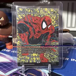 Arachnogenesis M0031 (Borderless) Marvel Eternal Spider-Man MTG NM - Image 1