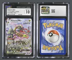 2021 Pokemon SWSH Evolving Skies RAYQUAZA VMAX 218 CGC 10 (Alternate Art Secret) - Image 1