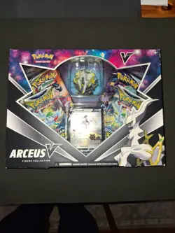 Pokemon TCG: Arceus V Figure Collection Box - BRAND NEW SEALED 820650850165 - Image 1