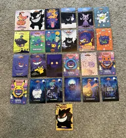 Lot Of 25 Pokemon Halloween Database Variety Of Characters Costumes Spooky - Image 1