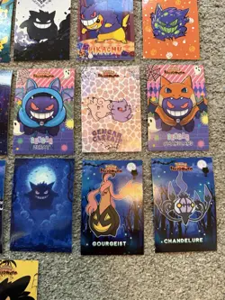 Lot Of 25 Pokemon Halloween Database Variety Of Characters Costumes Spooky - Image 4