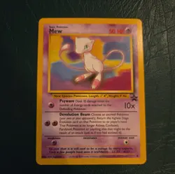 Mew 8 Black Star Promo - Pokemon WoTC - English LP - Image 1