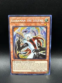 Kaibaman the Legend DUAD-EN021 Secret Rare 1st Edition Yugioh - Image 1