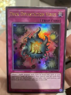 Deck Devastation Virus LCKC-EN047 Unlimited Ultra Rare NM +Bonus FREE SHIPPING! - Image 4