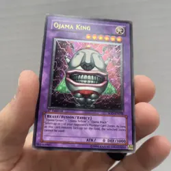 Yugioh Ojama King SOD-EN034 Ultimate Rare 1st Edition VLP - Image 3