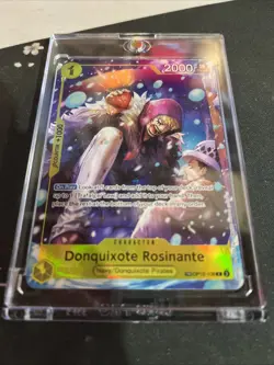 One Piece Tcg English Op14 Donquixote Rosinante Treasure Rare Op12-108 - Image 1