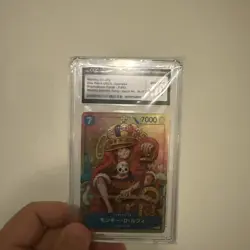 Monkey D Luffy P-043 Promo 2023 Weekly Shonen Jump ONE PIECE Promo CGC 10 - Image 2