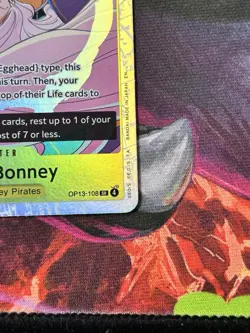 Jewelry Bonney OP13-108 - One Piece TCG - SR NM Carrying On His Will - Image 4