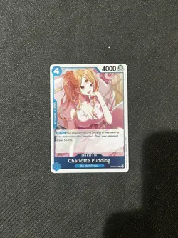 One Piece - Charlotte Pudding OP06-047 Rare - NM/M Condition - English - Image 3