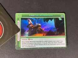 Chaotic 176/200 Castle Mommark Super Rare Holo Foil Location Card - Image 1