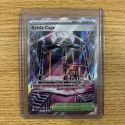 Battle Cage - 116/094 - Phantasmal Flames - Ultra Rare - NM - Pokemon TCG Card - Image 1