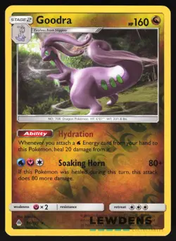 Goodra - 94/131 - Reverse Holo Holo Rare - Forbidden Light - Pokemon Card - Image 1