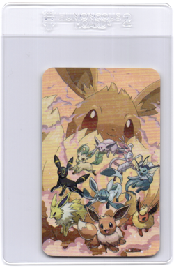 Pokemon Mini Cards Star pattern Holo eevee umbreon sylveon espeon flareon - Image 1